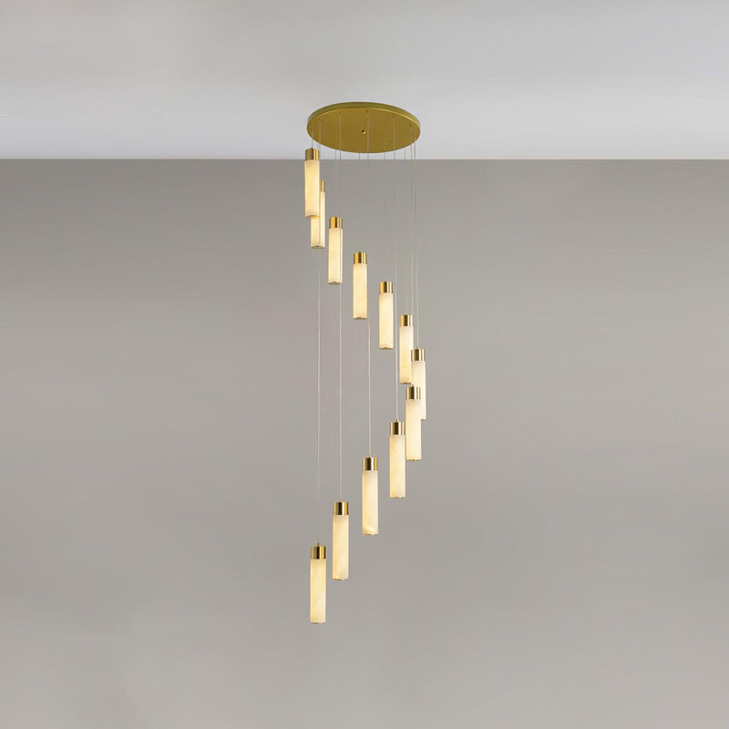 Jarvex | Alabaster Cluster Chandelier