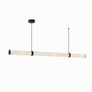Elynavora | Linear Alabaster Pendant Light