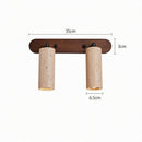 Auriella | Travertine Wall Light