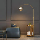 Fioretta B | Integrated Shelf Floor Lamp