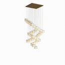 Dorvalyn C | Alabaster Cluster Chandelier