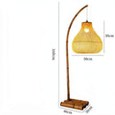 Naelindris | Rattan Floor Lamp - Home Cartel ®