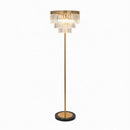 Elanior I Crystal Floor Lamp