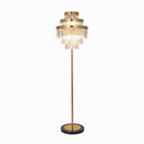 Elanior I Crystal Floor Lamp