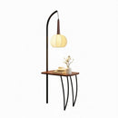 Julethra | Integrated Shelf Floor Lamp
