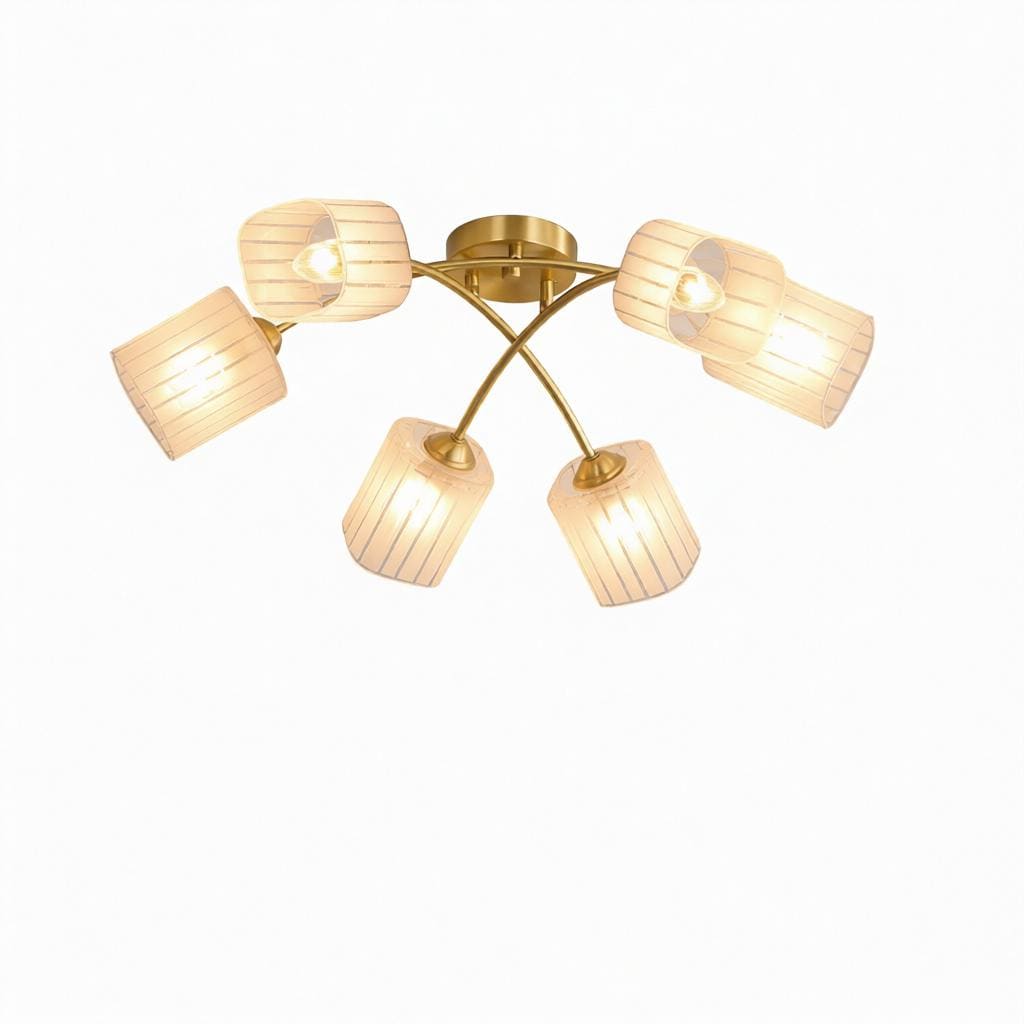 Vierris | Semi Flush Mounted Light