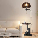 Raeloria | Integrated Shelf Floor Lamp
