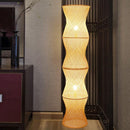 Zelunith A | Rattan Floor Lamp - Home Cartel ®