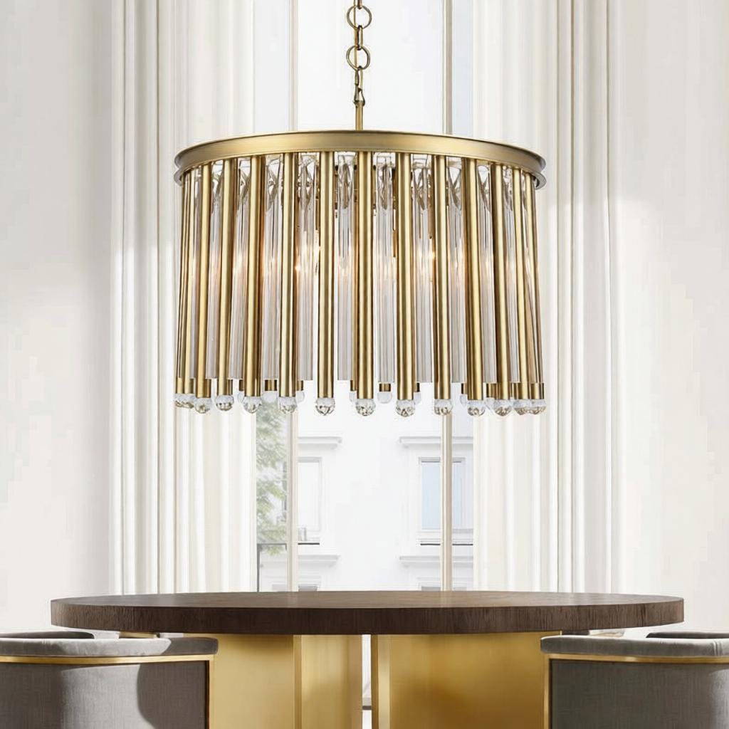 Weisbach | Drum Chandelier - Detail View #3 | HomeCartel