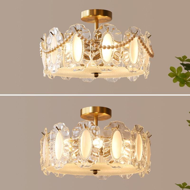 Elenthra | Semi Flush Mounted Light - Detail View #3 | HomeCartel