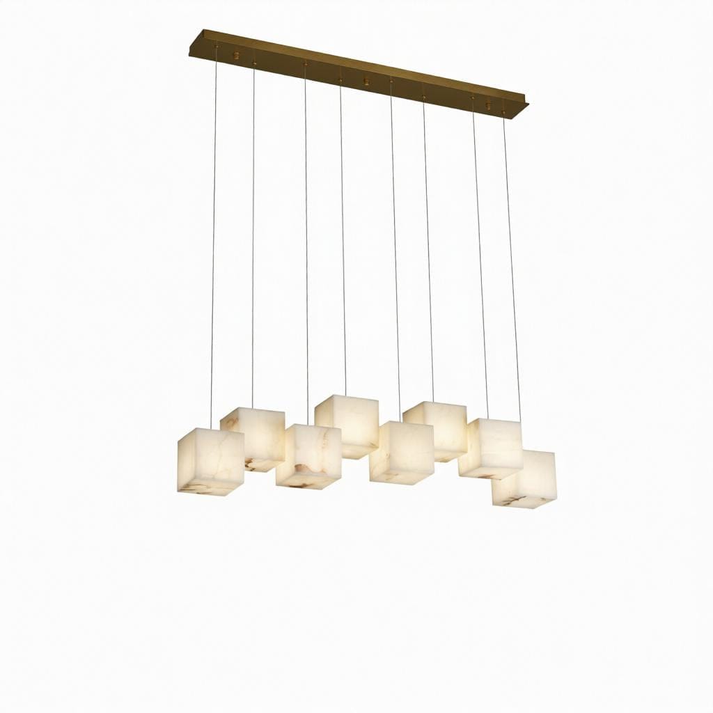 Orlason | Alabaster Chandelier - Detail View #9 | HomeCartel
