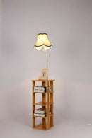 Lorynviel | Integrated Shelf Floor Lamp