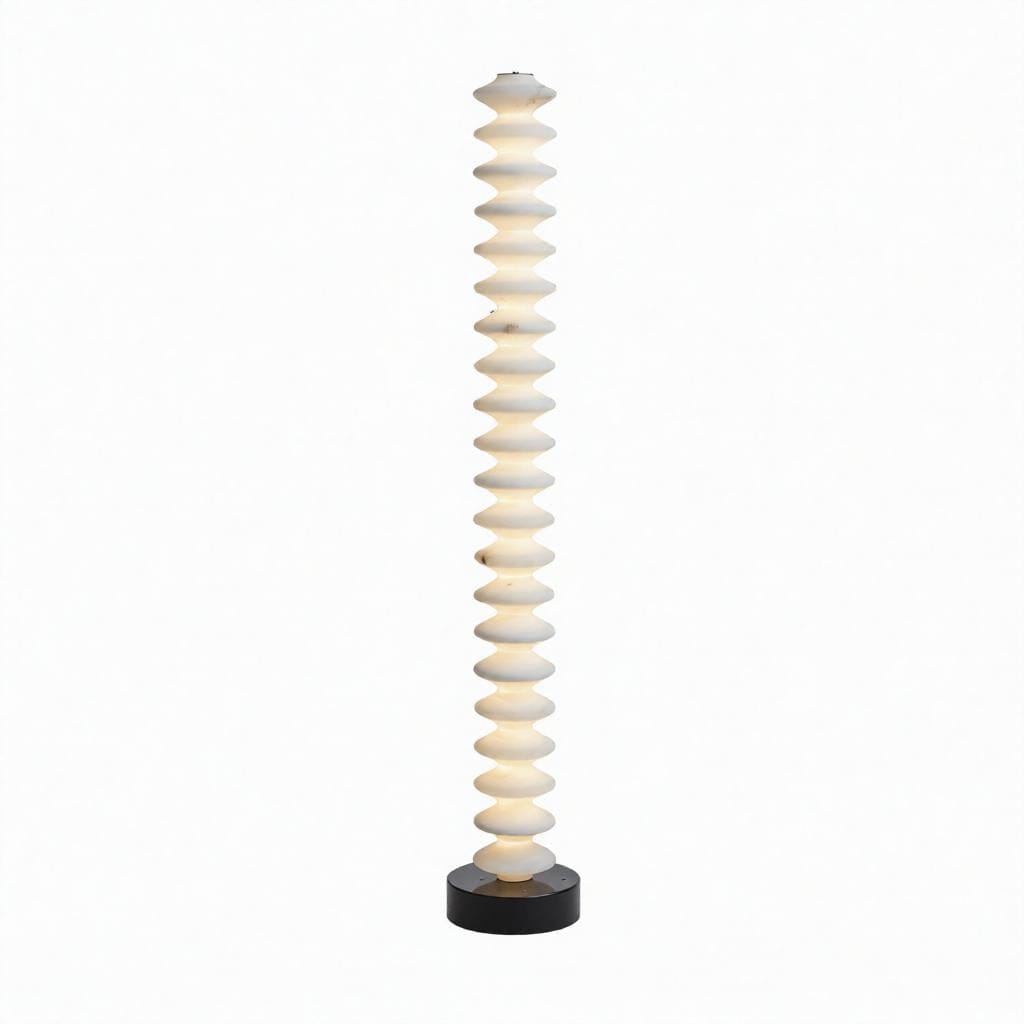 Galnelira | Alabaster Floor Lamp - Home Cartel ®