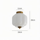 Nissandor A I Semi Flush Mounted Light