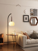 Julethra | Integrated Shelf Floor Lamp