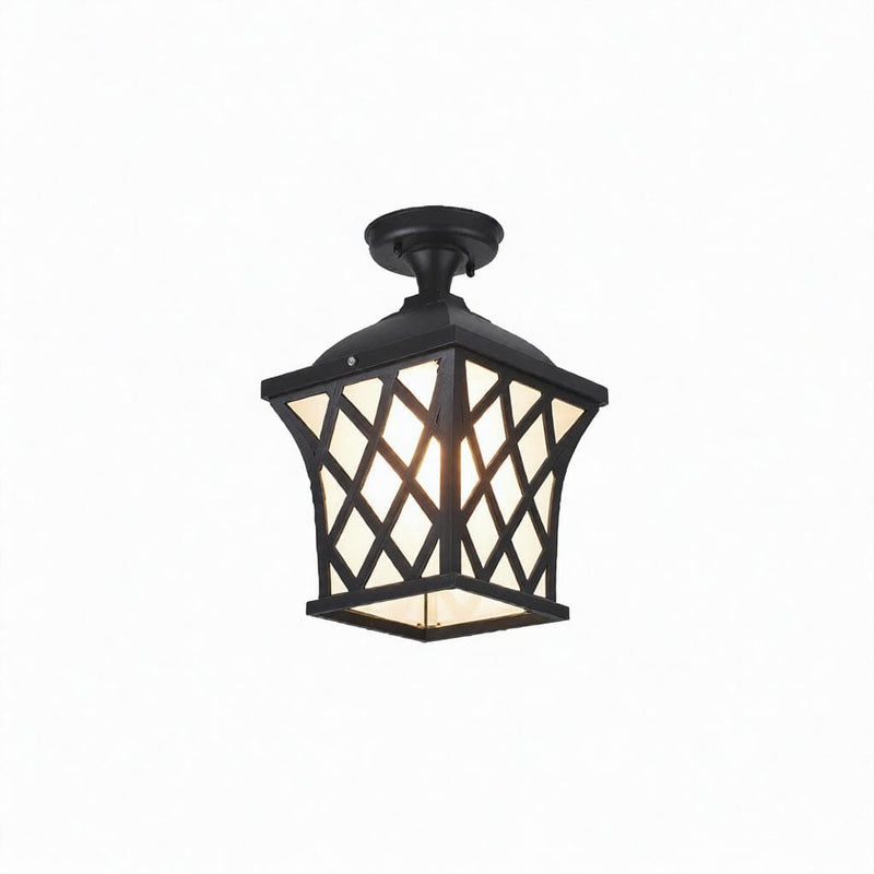 Lurellin Deux | Outdoor Semi Flush Mounted Light