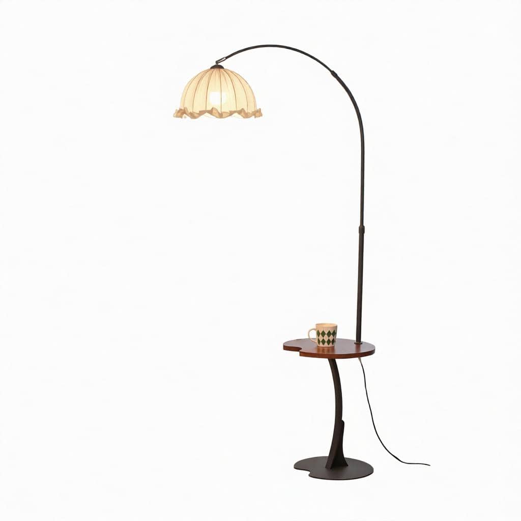Ilyandra Eins | Integrated Shelf Floor Lamp