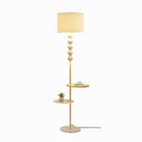 Jyselle | Integrated Shelf Floor Lamp