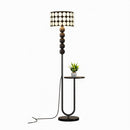 Irienna Une | Integrated Shelf Floor Lamp