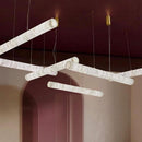Irdrinon | Linear Alabaster Pendant Light