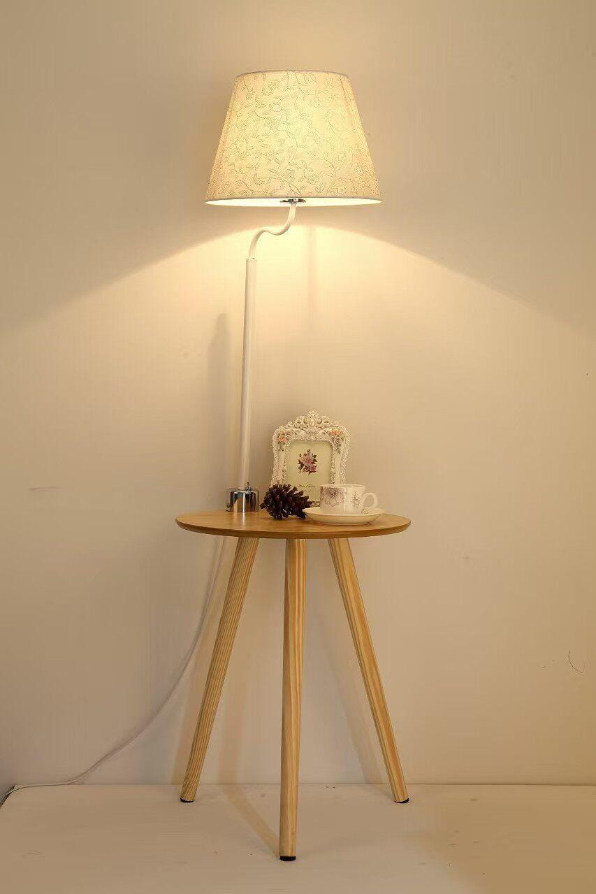 Lirienne | Integrated Shelf Floor Lamp - Detail View #2 | HomeCartel