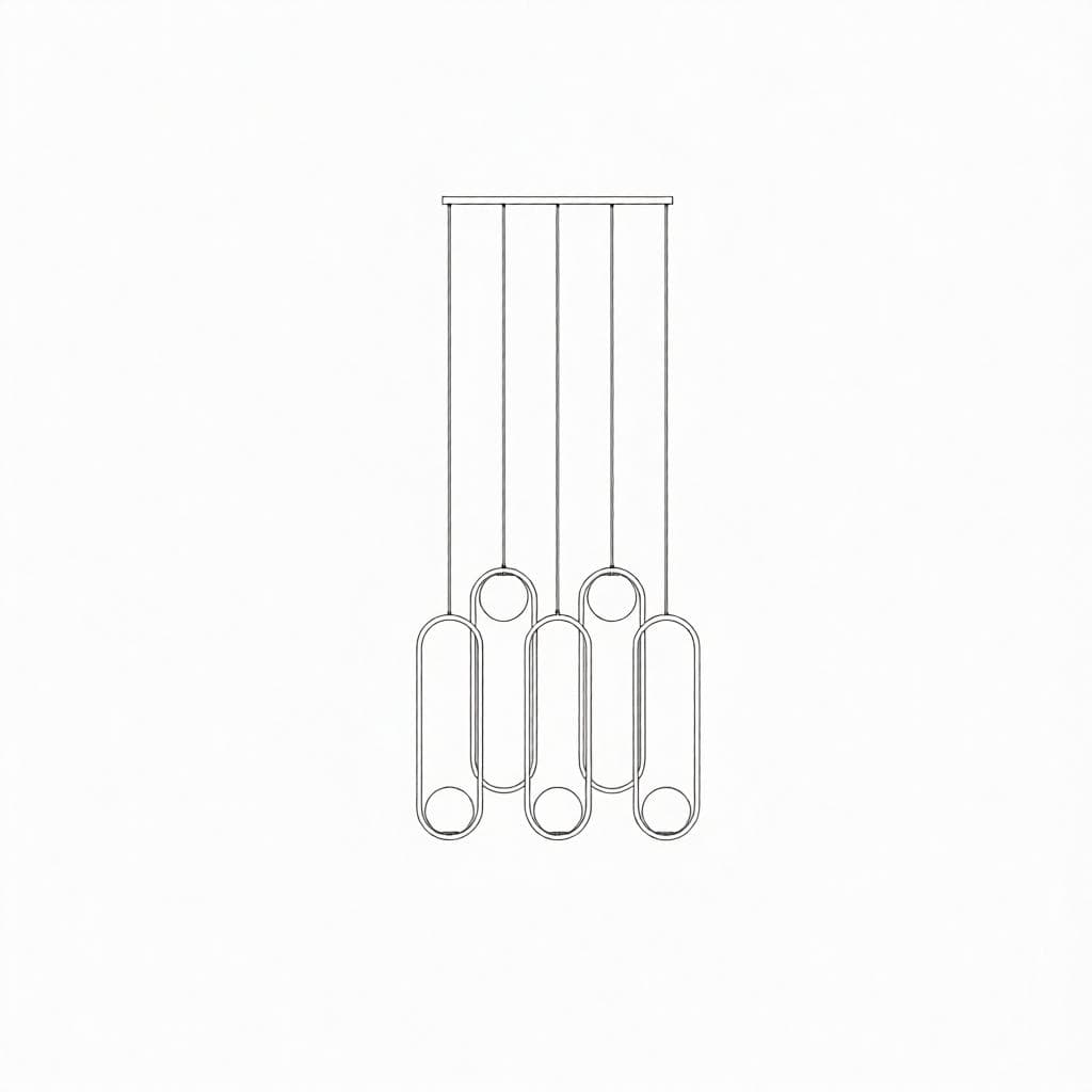 Gliese C | Linear Pendant Light - Detail View #8 | HomeCartel