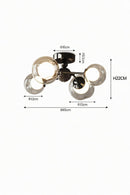 Orisela | Semi Flush Mounted Light
