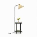 Jorevia | Integrated Shelf Floor Lamp