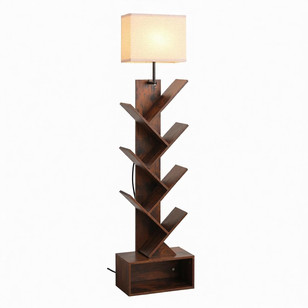 Ulivenna | Integrated Shelf Floor Lamp - Detail View #6 | HomeCartel