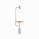 Elaneth C | Integrated Shelf Floor Lamp