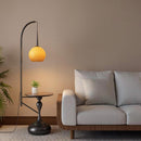 Asthira | Integrated Shelf Floor Lamp