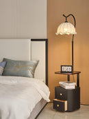 Glanora | Integrated Shelf Floor Lamp