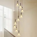 Havenfield | Wood Cluster Chandelier