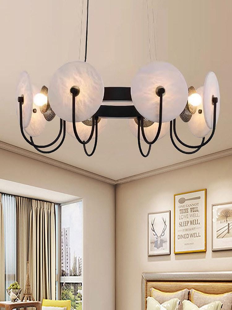 Morvynis | Alabaster Chandelier - Detail View #4 | HomeCartel
