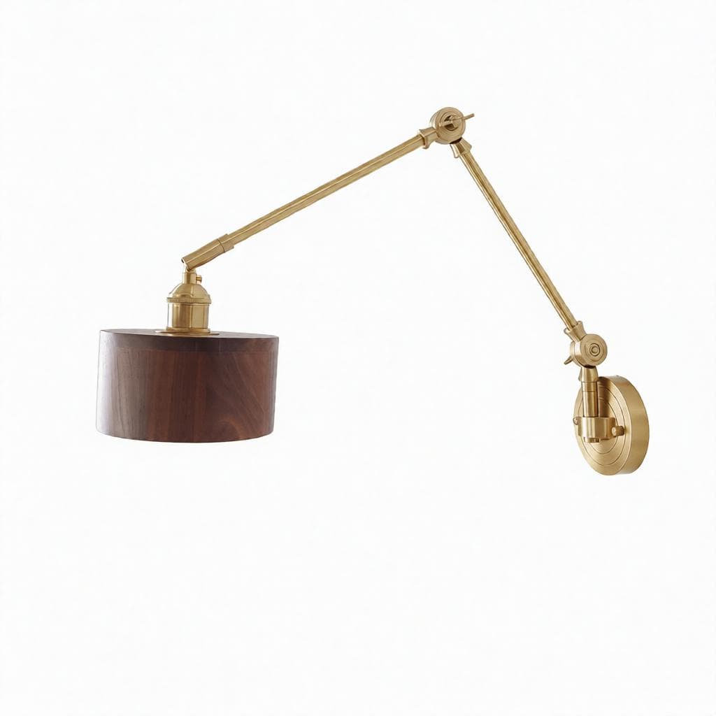 Sarmen Une | Wall Light Swing Arm - Detail View #3 | HomeCartel