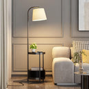 Virethyn | Integrated Shelf Floor Lamp
