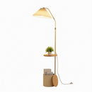 Caelenris | Integrated Shelf Floor Lamp