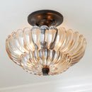 Vesric | Semi Flush Mounted Light