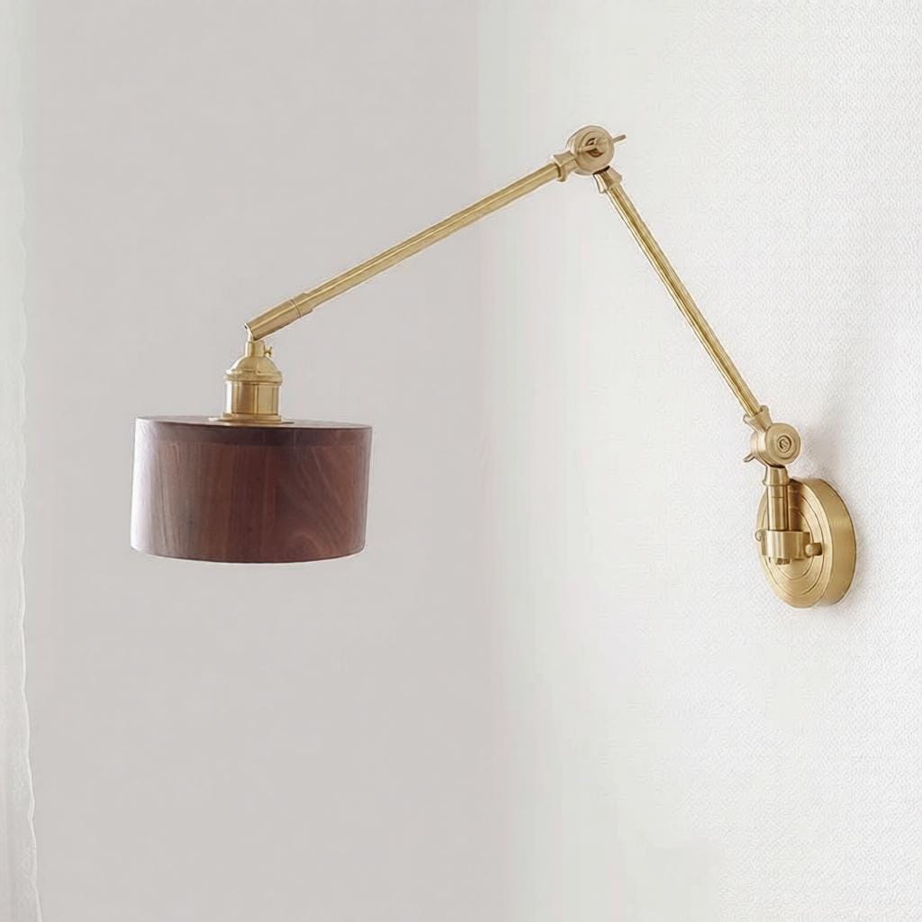 Sarmen Une | Wall Light Swing Arm - Detail View #2 | HomeCartel
