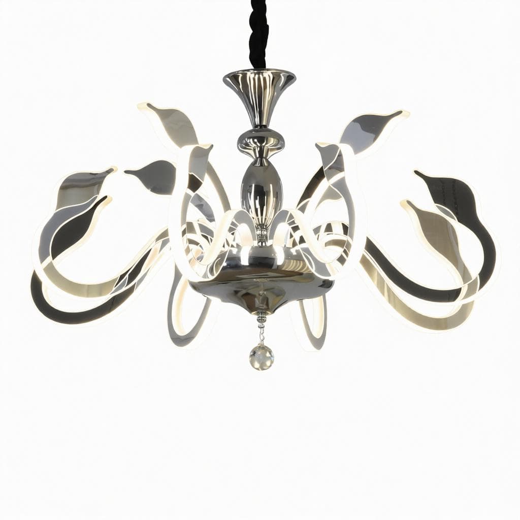 Calveneth Une | Crystal Chandelier - Detail View #9 | HomeCartel