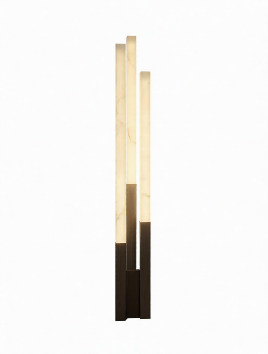 Orzoron | Alabaster Floor Lamp - Detail View #3 | HomeCartel