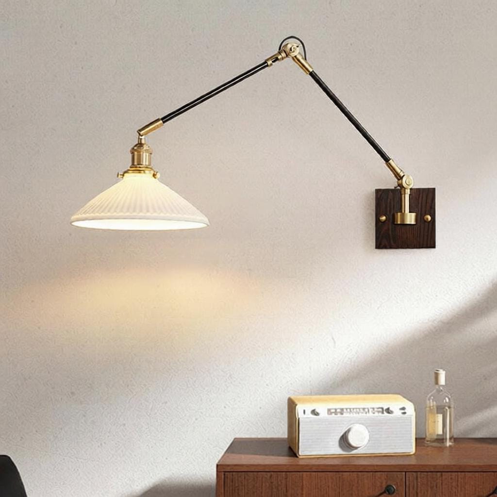 Sirion Une | Wall Light Swing Arm - Detail View #3 | HomeCartel
