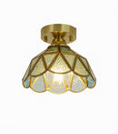 Terinor Deux | Semi Flush Mounted Light
