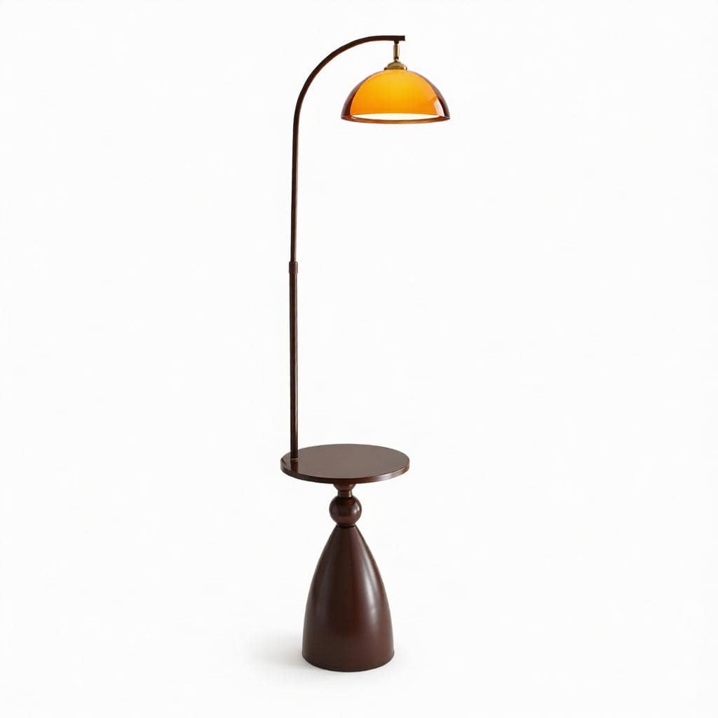 Ylivora D | Integrated Shelf Floor Lamp - Detail View #3 | HomeCartel