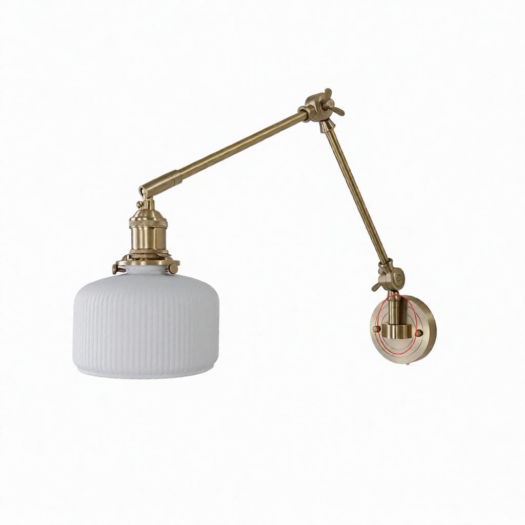 Clorisse | Wall Light Swing Arm - Detail View #2 | HomeCartel