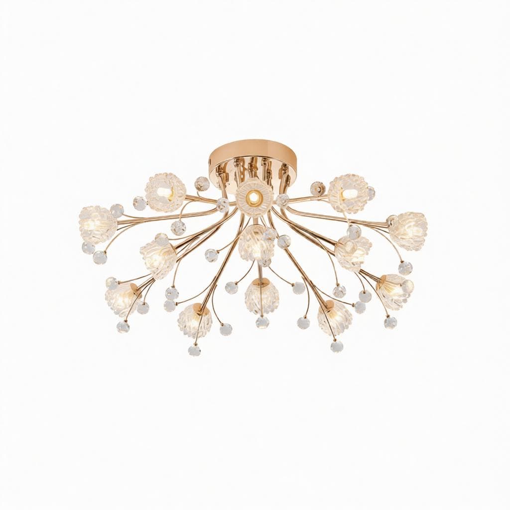 Dovrym | Semi Flush Mounted Light - Detail View #9 | HomeCartel
