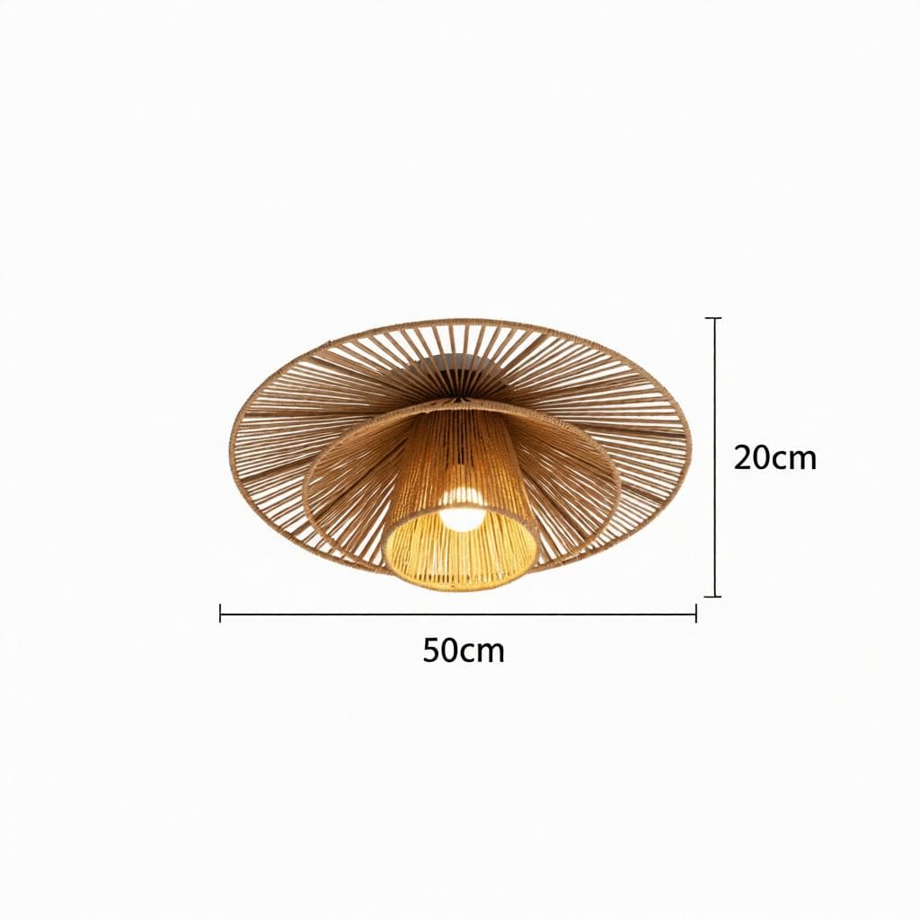Alven | Semi Flush Mounted Light - Detail View #9 | HomeCartel