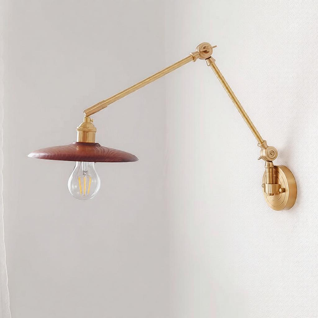 Sarmen Deux | Wall Light Swing Arm - Detail View #2 | HomeCartel