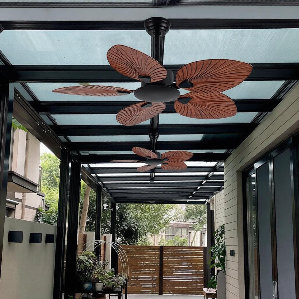 Ivren | Outdoor Non-Lighted Ceiling Fan - Detail View #4 | HomeCartel