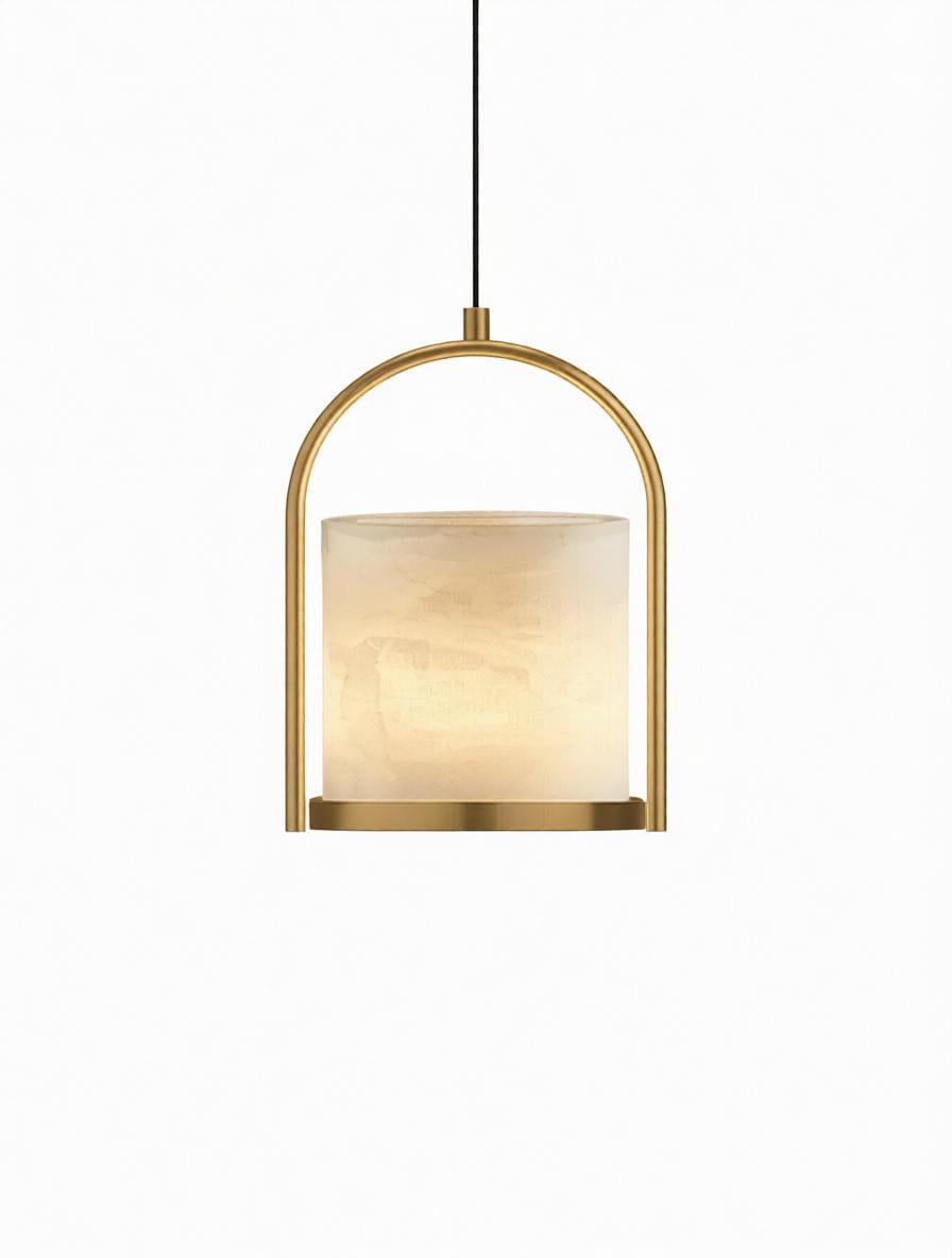 Prynelel | Alabaster Pendant Light - Detail View #4 | HomeCartel